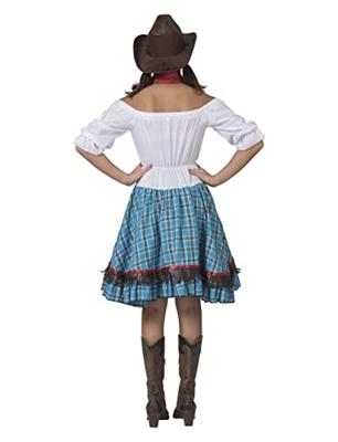 Cowgirl Jurk Abby Blauw