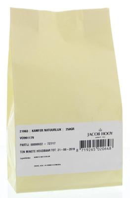 Jacob Hooy Kamfer natuurlijk 250 Gram Jacob Hooy Kamfer natuurlijk 250 Gram