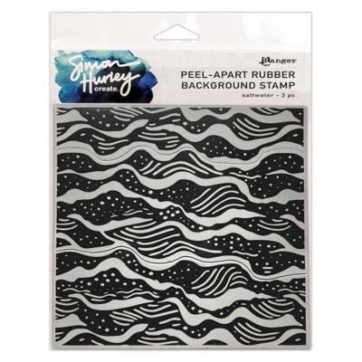 Ranger Ink Ranger • simon hurley create. peel apart background stamp saltwater