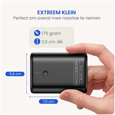 MOJOGEAR MINI EVO 10.000 mAh powerbank 22.5W - thumbnail