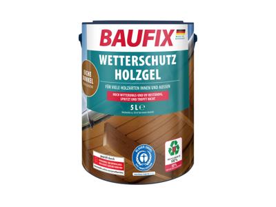 BAUFIX Weerbeschermende houtgel 5 liter (Donker eiken)