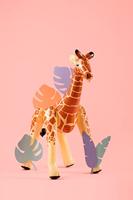 Opblaas Giraffe 75cm - thumbnail