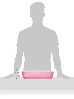 TRIXIE KATTENBAK MIO MET RAND ASSORTI 43X32X12 CM 3 ST - thumbnail