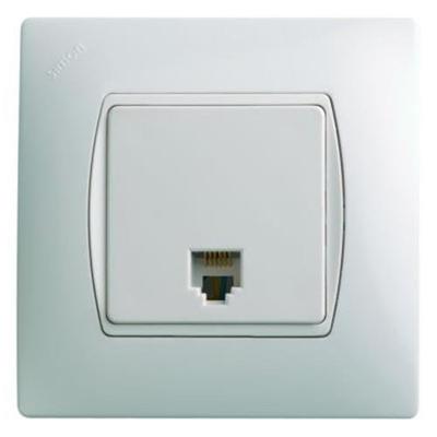 Decoratieve omlijning voor lichtschakelaar Simon Wit