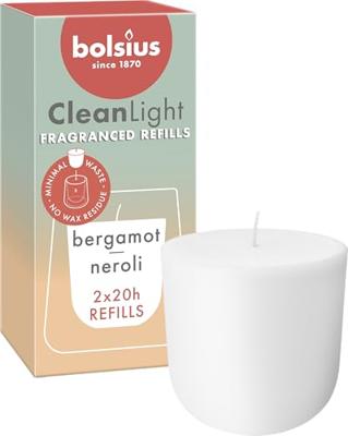 Bolsius Clean Light Fragranced Refills Bergamot & Neroli