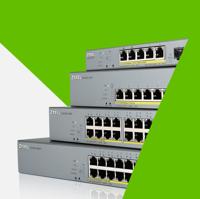 Zyxel GS1350-26HP-EU0101F netwerk-switch Managed L2 Gigabit Ethernet (10/100/1000) Grijs Power over - thumbnail