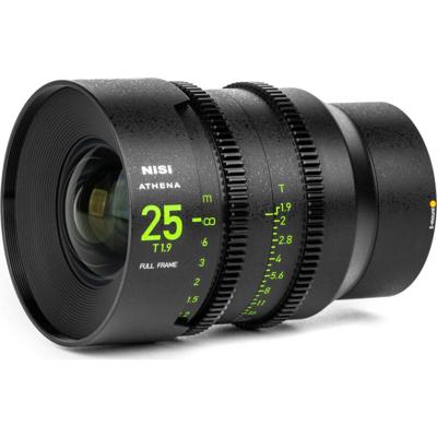 NiSi 25mm T1.9 (E-Mount) ATHENA PRIME full frame cinema lens (no drop in filter) NiSi 25mm T1.9 (E-Mount) ATHENA PRIME full frame cinema lens (no drop in filter)