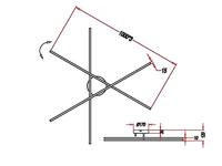 Trio Verstelbare plafondlampTiriac - 671610307 - thumbnail
