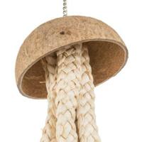 TRIXIE NATUURSPEELGOED KOKOSNOOT/BANANENBLADEN 37 CM 2 ST - thumbnail