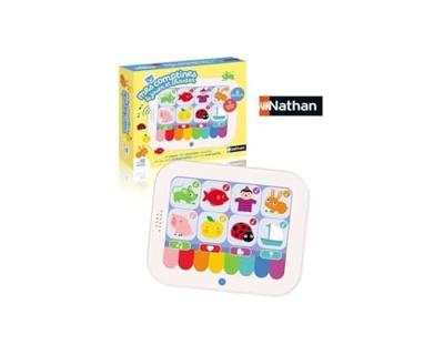 Mijn kinderliedjes om te spelen en te zingen - Interactief spel - NATHAN - Ontdek en zing 8 kinderliedjes! Mijn kinderliedjes om te spelen en te zingen - Interactief spel - NATHAN - Ontdek en zing 8 kinderliedjes!