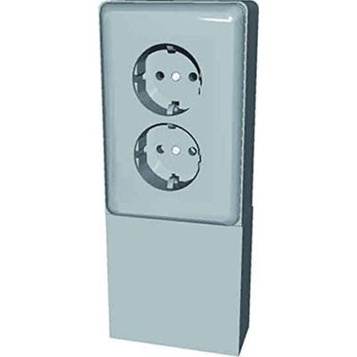 ELSO stopcontact 515500 2-voudig 16A RENOVATIE parelwit Meerdere kleuren 1 stuk(s) ELSO stopcontact 515500 2-voudig 16A RENOVATIE parelwit Meerdere kleuren 1 stuk(s)