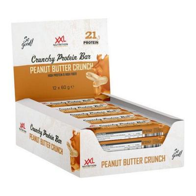 XXL Nutrition - Crunchy Protein Bar Peanut Butter Crunch - 12x 60g XXL Nutrition - Crunchy Protein Bar Peanut Butter Crunch - 12x 60g