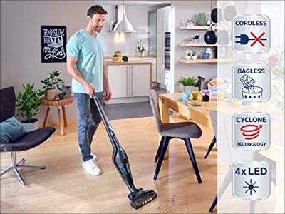 Leifheit 11928 2in1 rotaro powervac accu-stofzuiger zwart Leifheit 11928 2in1 rotaro powervac accu-stofzuiger zwart
