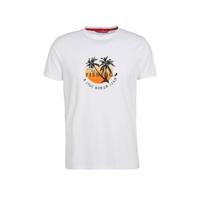 A fish named Fred T-shirt met biologisch katoen wit - thumbnail