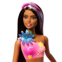 Barbie Flower Magic Mermaid pop - roze - thumbnail