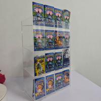 Acryl Counter Display for Trading Card Booster Packs - thumbnail