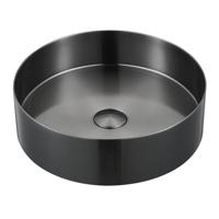 Best Design Waskom Saint 40x40x12 cm PVD Gunmetal - thumbnail