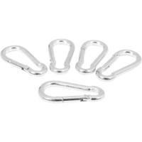 Karabijnhaken 7 mm - set van 5 - thumbnail