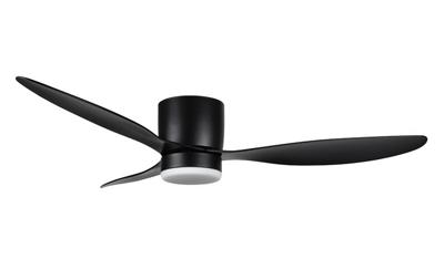 Ylumen Plafondventilator Brezza 3 blad 132 cm met verlichting zwart Ylumen Plafondventilator Brezza 3 blad 132 cm met verlichting zwart
