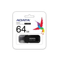 ADATA UV240 USB flash drive 64 GB USB Type-A 2.0 Zwart - thumbnail