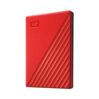 WD My Passport 4 TB Externe harde schijf (2,5 inch) USB-A 3.2 Gen 1 Rood WDBPKJ0040BRD-WESN - thumbnail