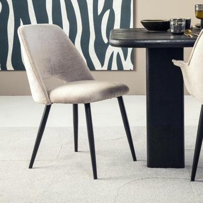 Eleonora Eetkamerstoel 'Esmee' kleur Beige Eleonora Eetkamerstoel 'Esmee' kleur Beige