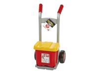 Ecoiffier mecanics steekwagen met gereedschapskist - thumbnail