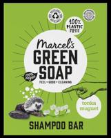 Marcel's Green Soap Shampoo bar tonka & muguet 90 Gram - thumbnail