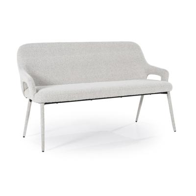 By-Boo Eetkamerbank 'Fika' Bouclé, kleur Beige