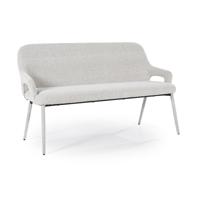 By-Boo Eetkamerbank 'Fika' Bouclé, kleur Beige - thumbnail