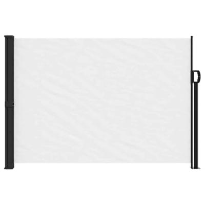 VidaXL Windscherm uittrekbaar 140x500 cm wit