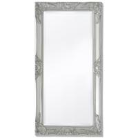 VidaXL Wandspiegel barok 100 x 50 cm zilver - thumbnail