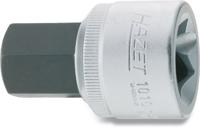 HAZET Dopsleutelbit 1010-14 · 3/4 inch (20 mm) vierkant hol · Binnen-zeskant-profiel · SW 14 mm - thumbnail