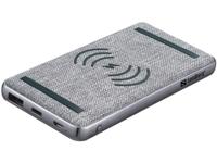 Sandberg 420-61 powerbank Lithium-Polymeer (LiPo) 10000 mAh Draadloos opladen Zwart, Grijs - thumbnail