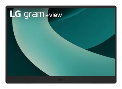 LG gram +View 17MT70, 17 inch draagbare monitor, 16:10, WQXGA 2.560x1.600, DCI-P3 99%, 350 cd/m² helderheid, USB Type-C