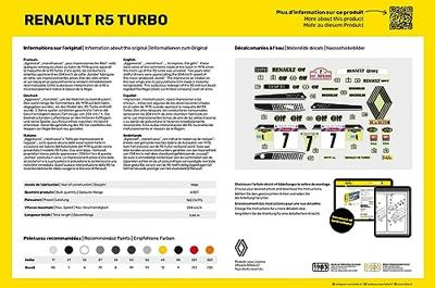 Heller 1/24 Renault R5 Turbo Heller 1/24 Renault R5 Turbo