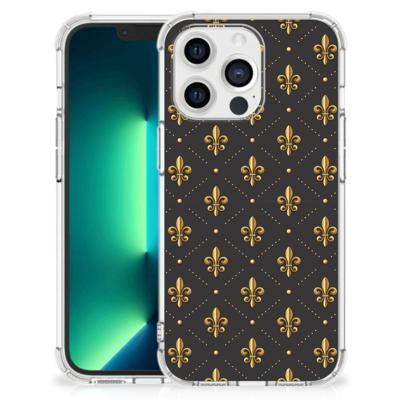 iPhone 13 Pro Max Doorzichtige Silicone Hoesje Franse Lelie