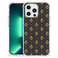 iPhone 13 Pro Max Doorzichtige Silicone Hoesje Franse Lelie - thumbnail