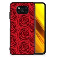 Xiaomi Poco X3 | X3 Pro Bloemen Hoesje Red Roses - thumbnail