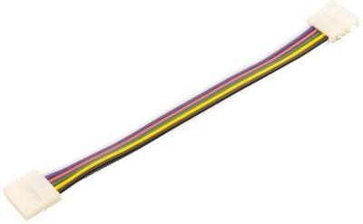 RGB-CCT Quick koppelstuk 6pin 12mm met 15cm draad - 4380220
