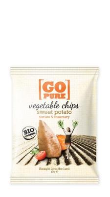Go Pure Go Pure Chips Sweet Potato & Rosemary Bio (40g)