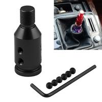 Auto threaded shifter Gear Shift knop adapter 12 x 1 25 (zwart) - thumbnail