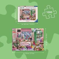 Ravensburger - Puzzel voor volwassenen - Puzzel van 1000 stukjes - De bloemenwinkel - 14 jaar en ouder - Puzzel van premium kwaliteit - 12001727 - thumbnail
