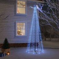 Kegelkerstboom 310 LED's 100x300 cm blauw - thumbnail