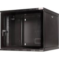 LogiLink 19 WALLMOUNT SOHO BOX 9U 540*550, BLACK, FLATPACK 19inch-wandkast (b x h x d) 540 x 456 x 550 mm 9 HE Zwart (RAL 9005) - thumbnail