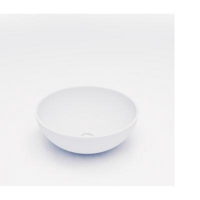 Waskom BWS Dorn 40X40X15 cm Rond Solid Mat Wit Boss & Wessing