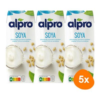 Alpro - Sojadrink Original - 5x (3x 250ml)