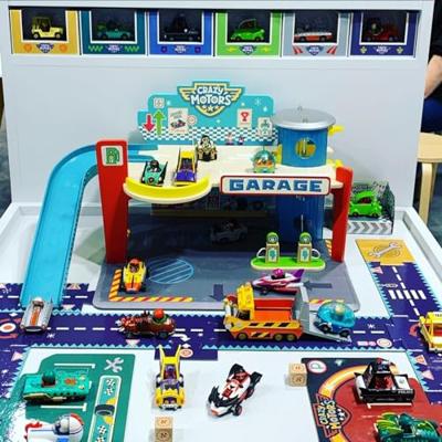 Auto crazy motors DJECO groen