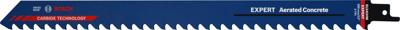 Bosch Accessories 2608900412 EXPERT „Aerated concrete” S 1241 HM zaagblad, 10 stuks Zaagbladlengte 300 mm 10 stuk(s) Bosch Accessories 2608900412 EXPERT „Aerated concrete” S 1241 HM zaagblad, 10 stuks Zaagbladlengte 300 mm 10 stuk(s)