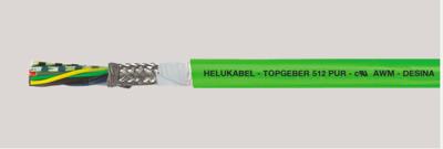 Helukabel TOPGEBER 512 Encoderkabel 10 x 0.14 mm² + 2 x 0.50 mm² Groen 77753 500 m